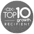 CIX Top 10 Growth Badge 2021