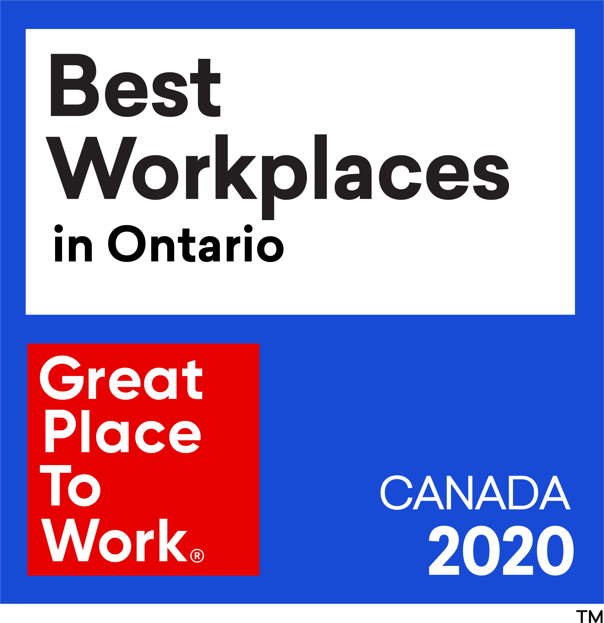 Best Workplaces in Ontario 2020