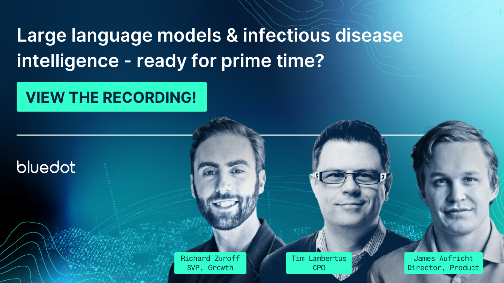 LLM and infectious diseases webinar