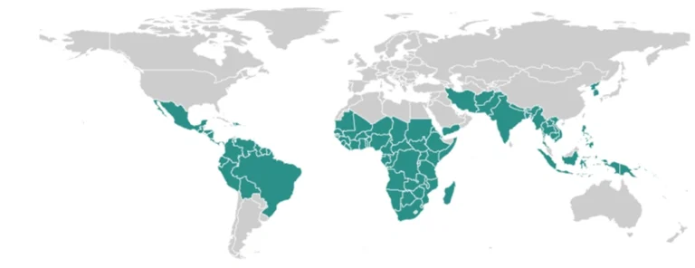 Malaria endemic countries 2023