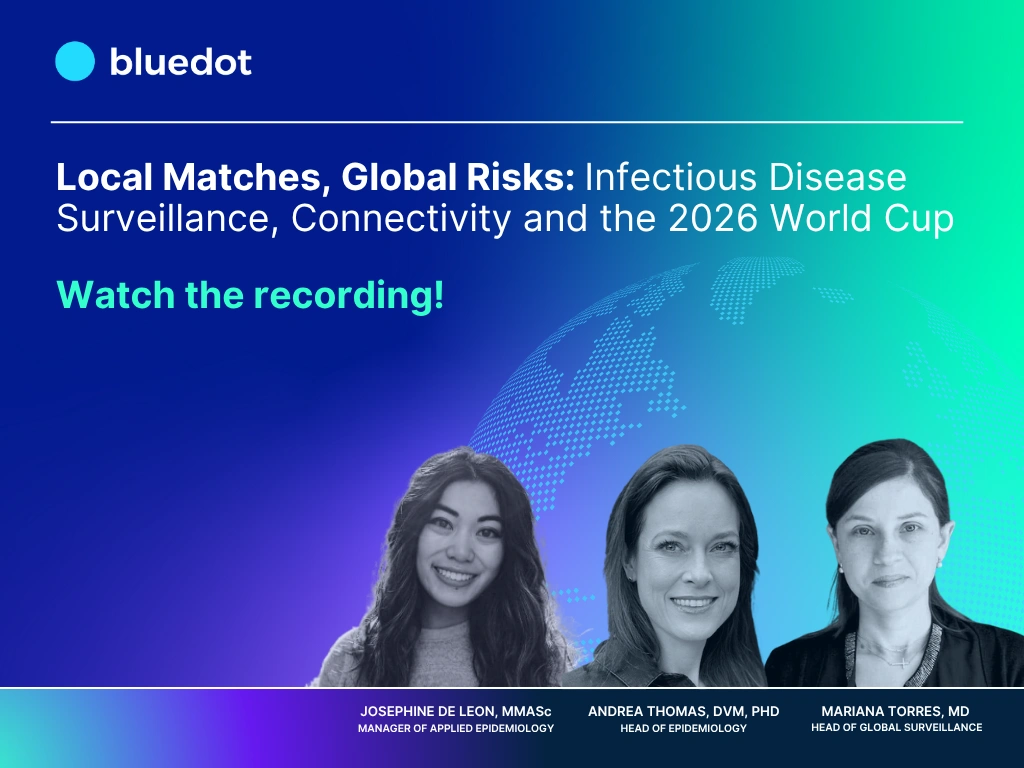 Recording Global Disease Surveillance 2025 Webinar